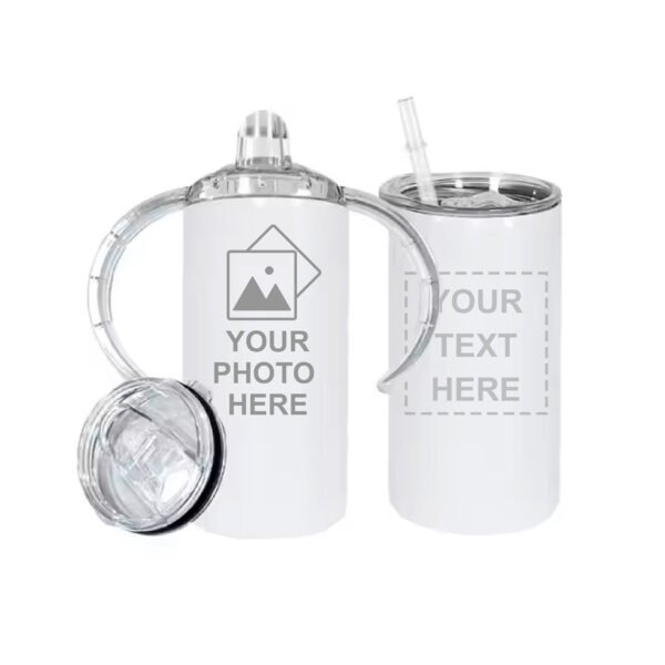 2-in-1 Stainless Steel Kids Tumbler – 12 oz