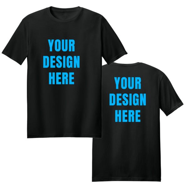 Custom T-Shirts Black