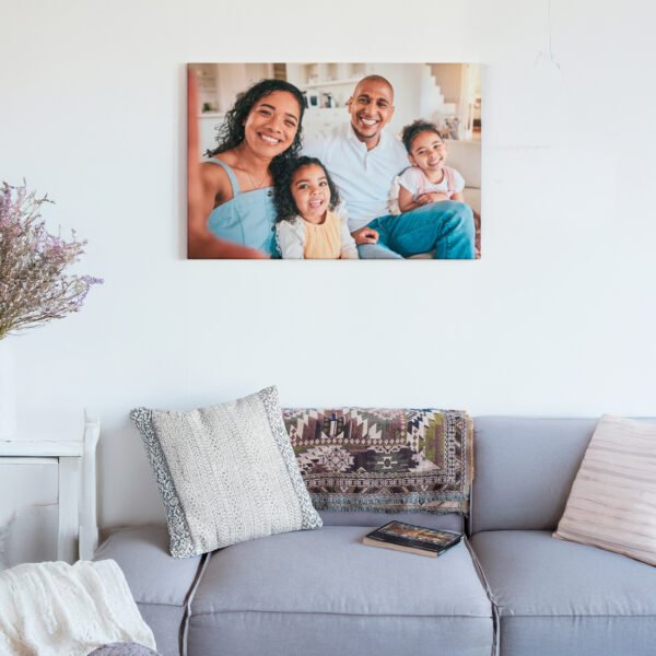 Custom Canvas with Photo, Message or Quote 8"x8"