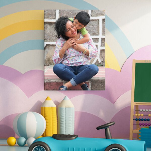Custom Canvas with Photo, Message or Quote 8"x8"