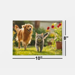 Custom Canvas with Photo, Message or Quote 10"x8"