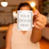 Personalized Coffee Mug, Custom Picture Text or Logo