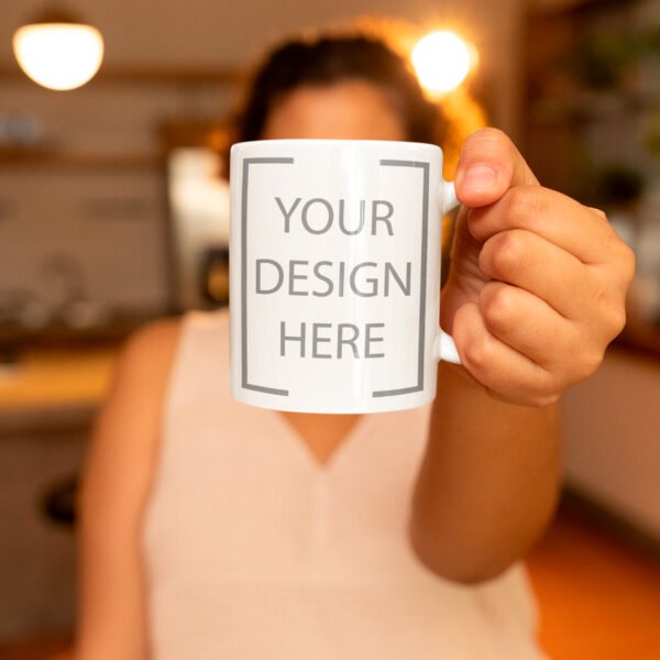 Personalized Coffee Mug, Custom Picture Text or Logo
