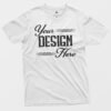 Custom T-Shirts White (Print Front Only)
