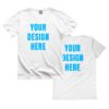 Custom T-Shirts White