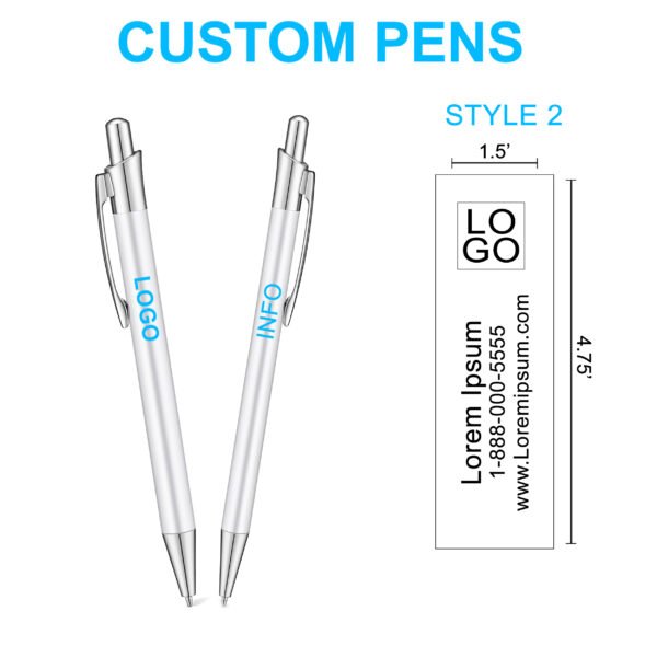 Custom Pen – Add Your Logo, Name or Image Full Color