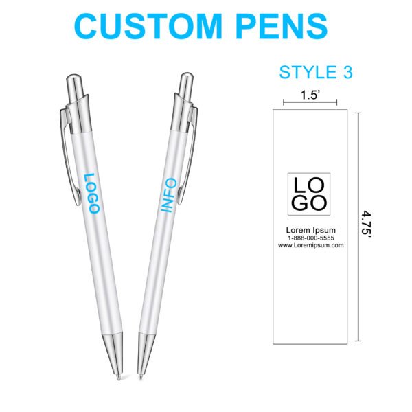 Custom Pen – Add Your Logo, Name or Image Full Color