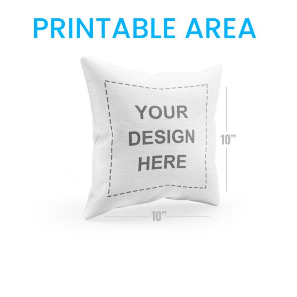 Custom 16"x16" Pillow Cover – Personalized Cushion Case
